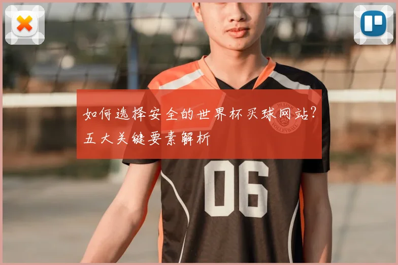 如何选择安全的世界杯买球网站?五大关键要素解析