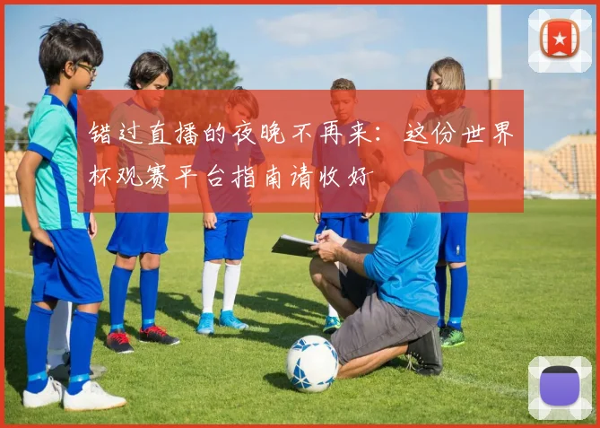 错过直播的夜晚不再来：这份世界杯观赛平台指南请收好